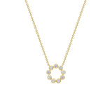 Caitlyn Rose | 14k & Diamond Blossom Necklace